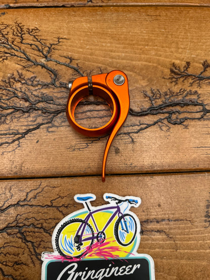 Salsa Orange 30.0mm Flip Lock Seatpost Clamp