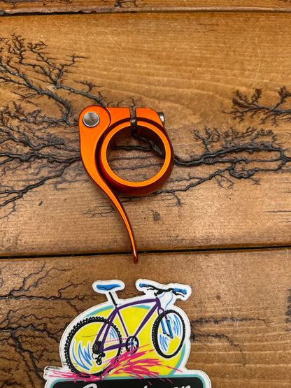 Salsa Orange 30.0mm Flip Lock Seatpost Clamp