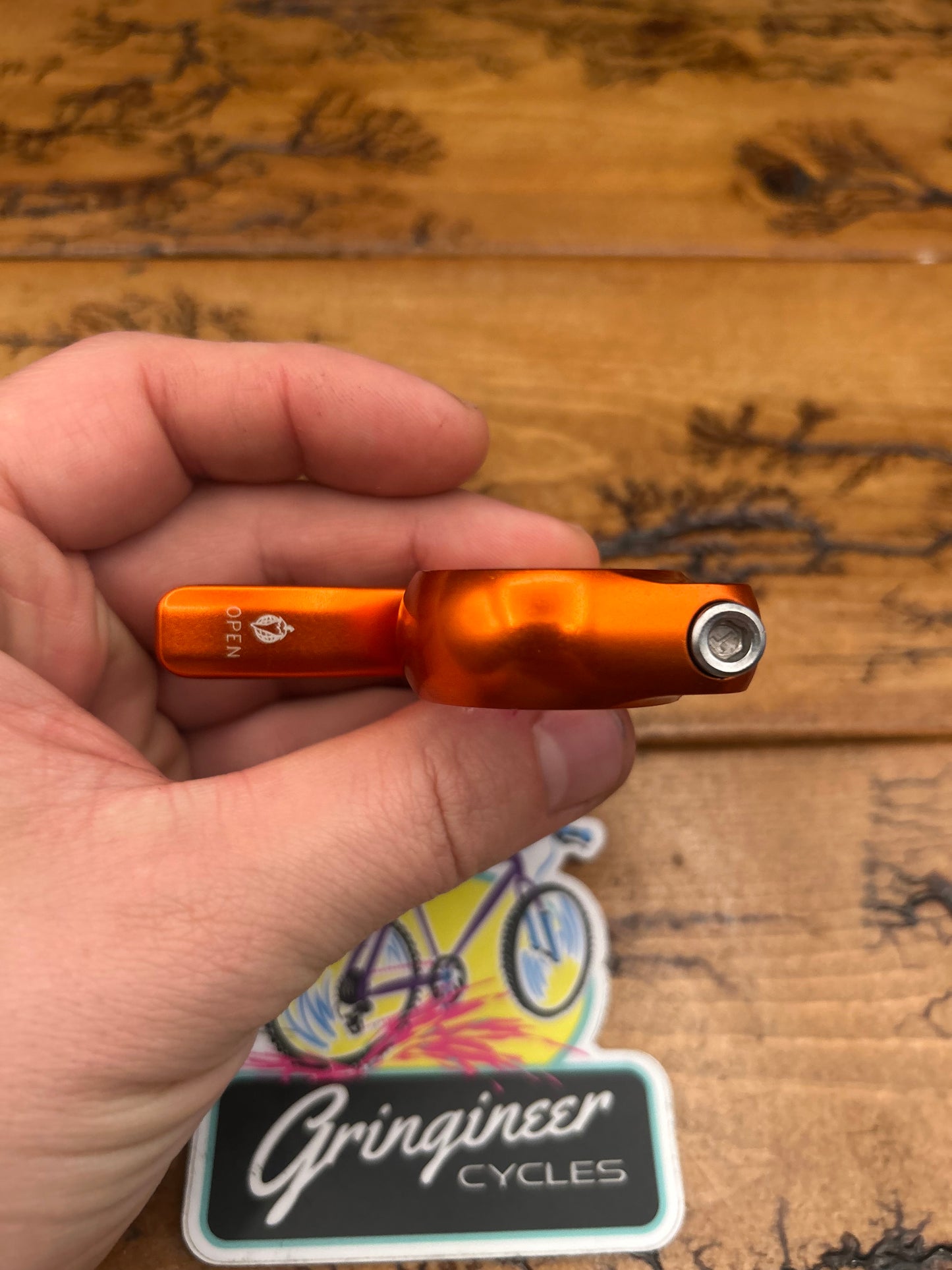 Salsa Orange 30.0mm Flip Lock Seatpost Clamp