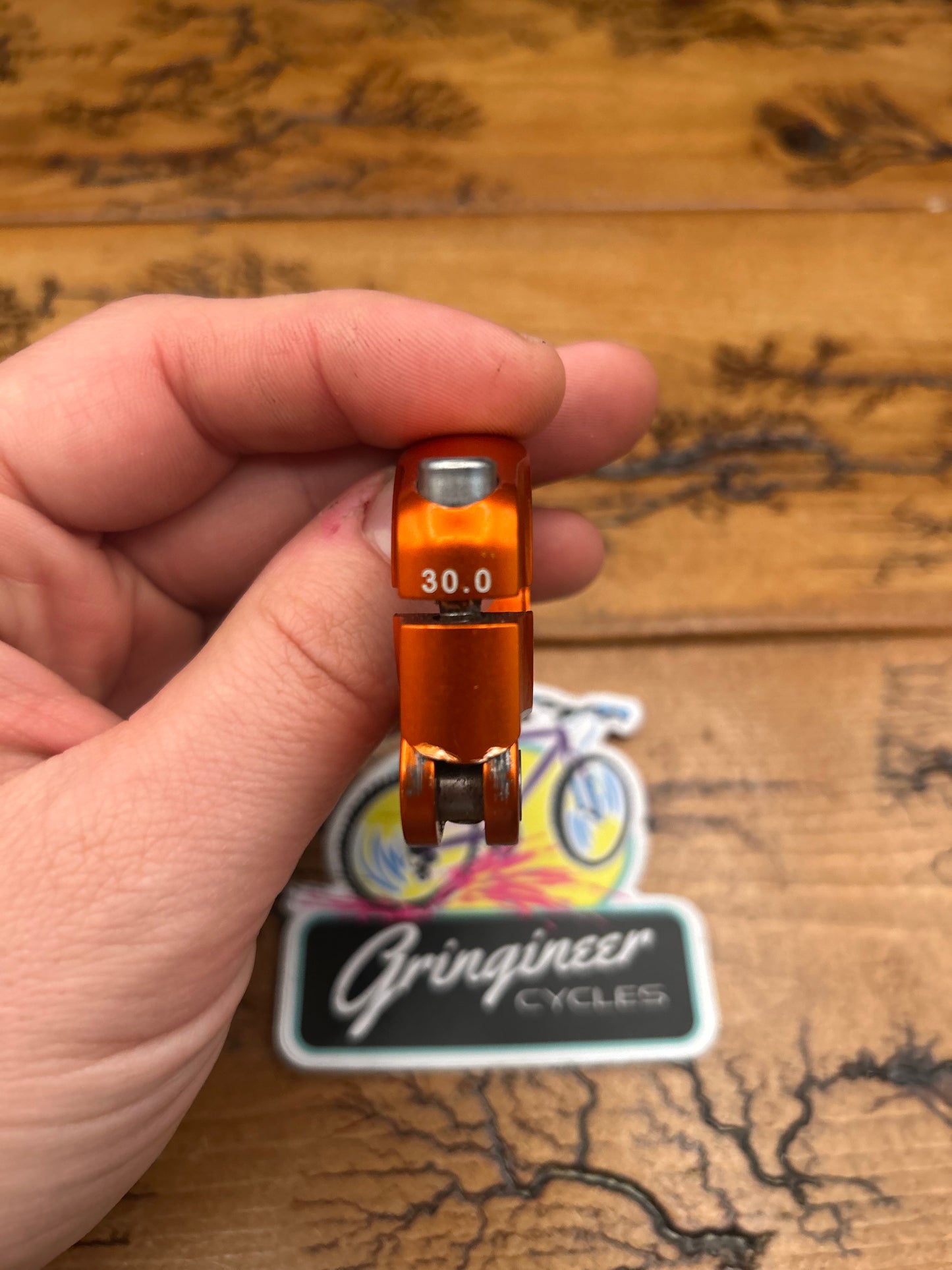 Salsa Orange 30.0mm Flip Lock Seatpost Clamp