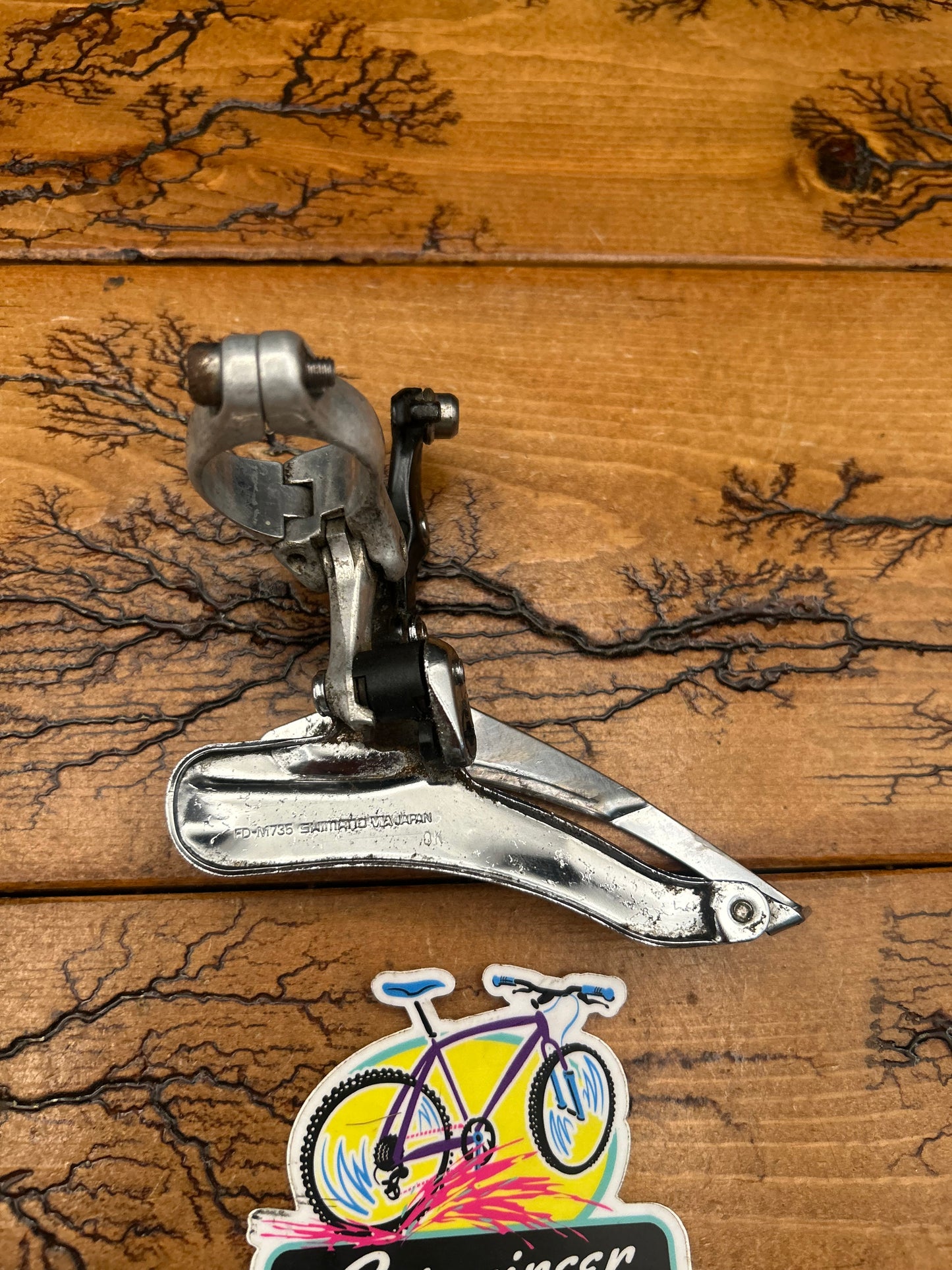 Shimano Deore XT FD-M735 28.6mm Bottom Pull Front Derailleur