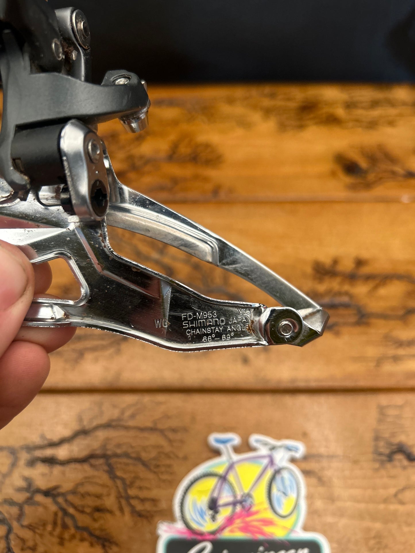Shimano XTR FD-M953 28.6mm Top Pull Front Derailleur