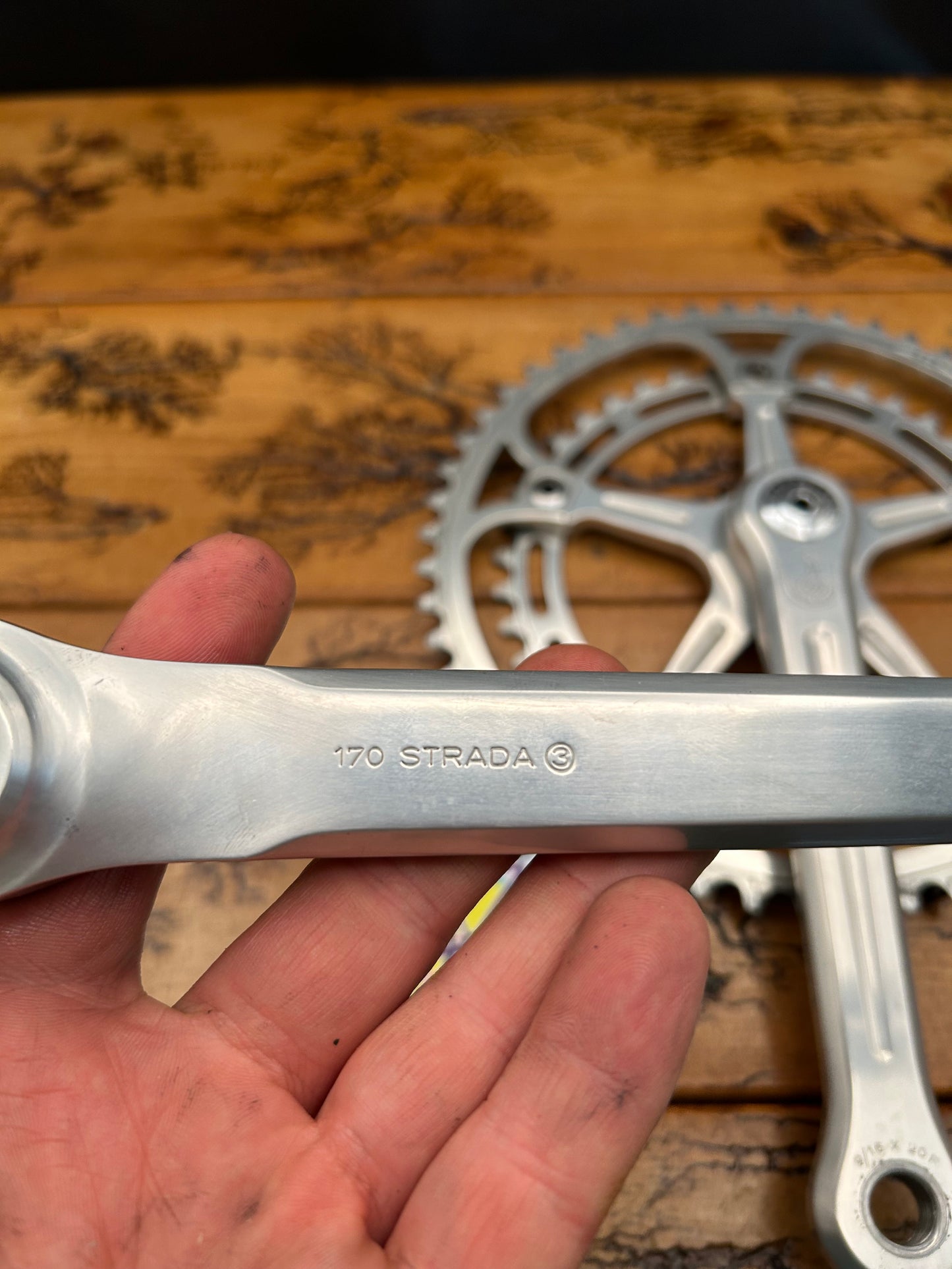 Campagnolo Super Record Strada 52/41 170mm Crankset