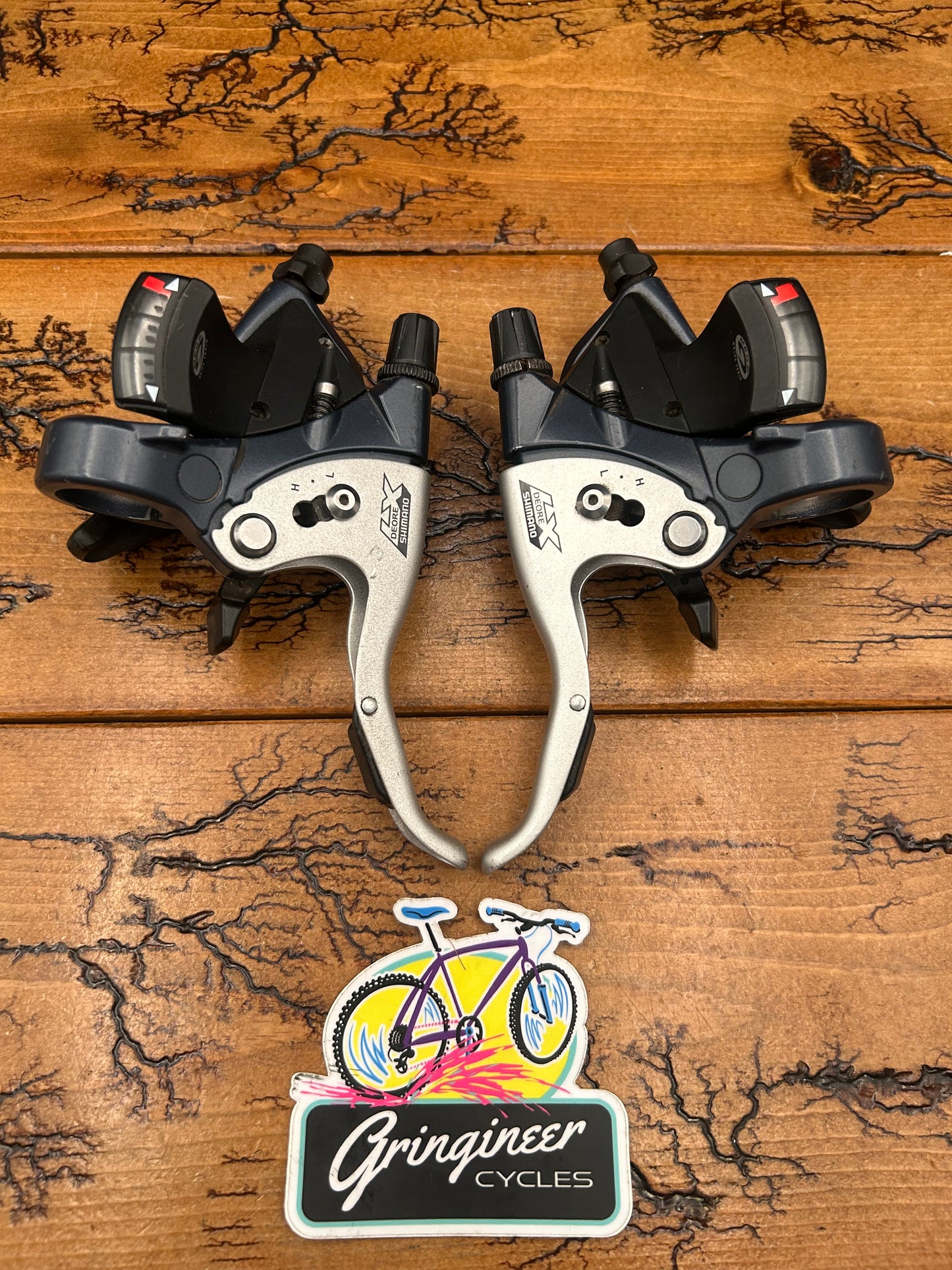 Shimano Deore LX ST-M570 3x9 Shifter Brake Lever Combo