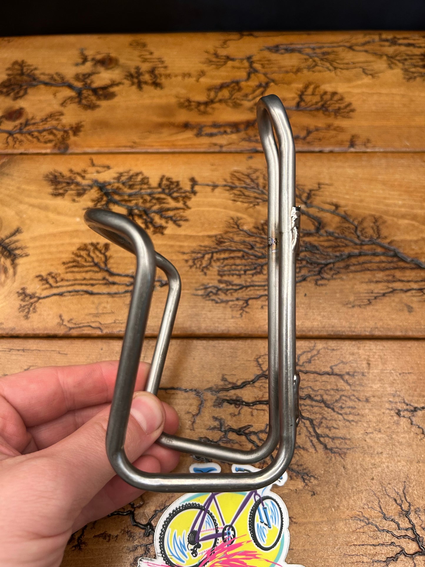 King Cage Titanium Water Bottle Cage