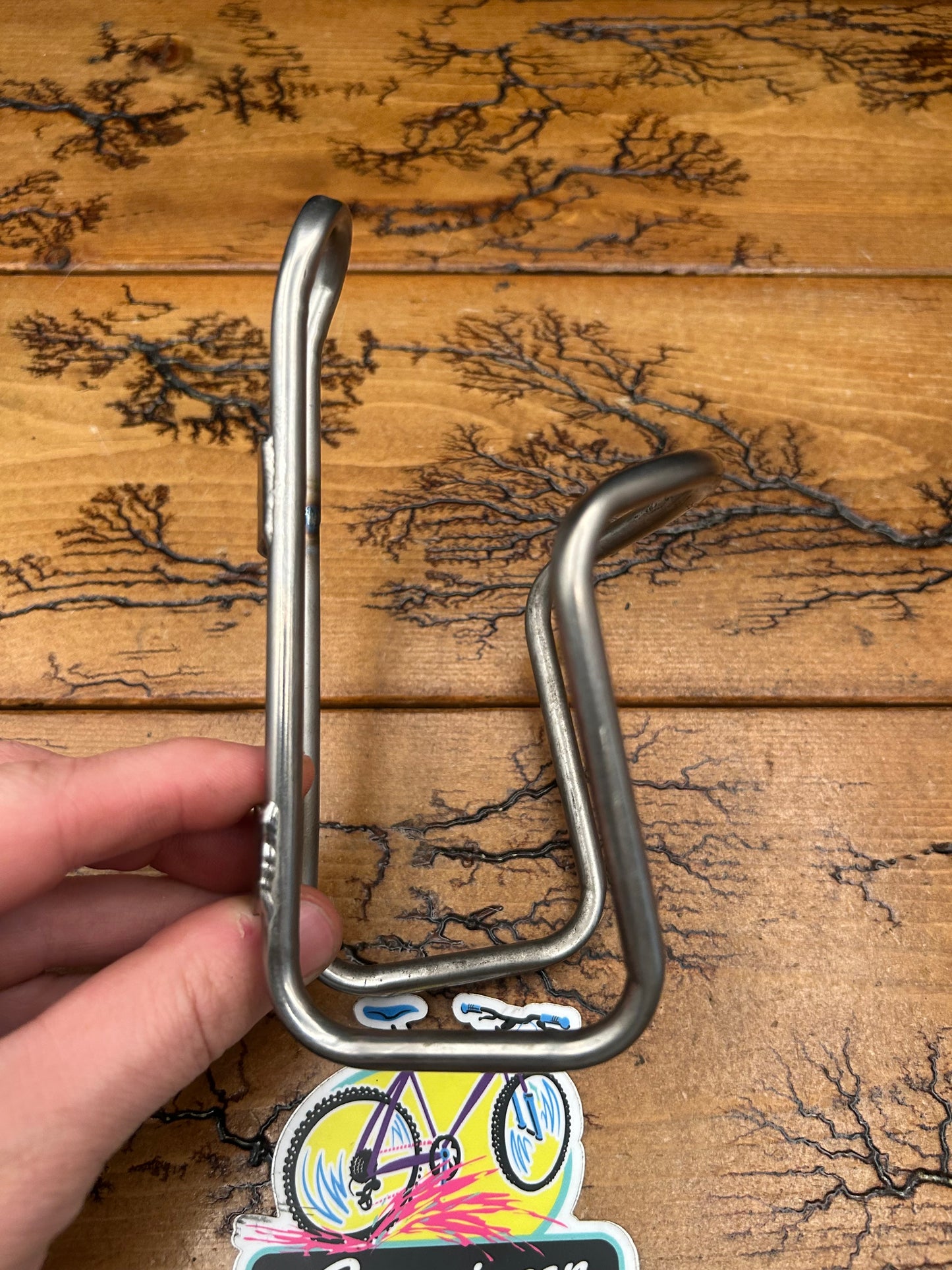 King Cage Titanium Water Bottle Cage