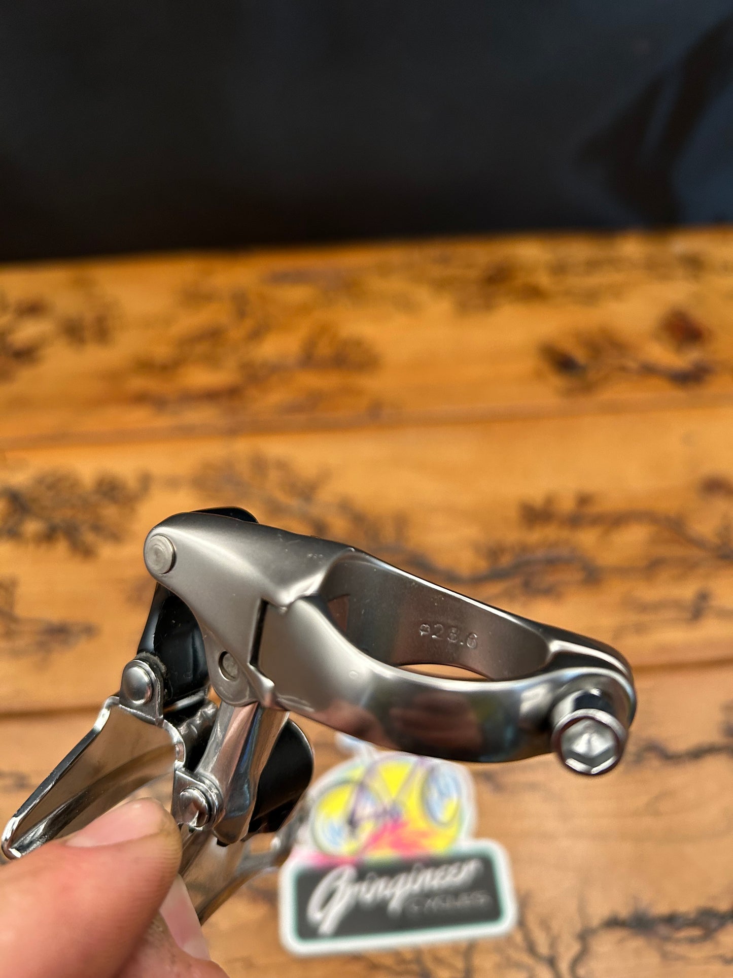 Shimano XTR FD-M901 28.6mm Clamp On Top Pull VG