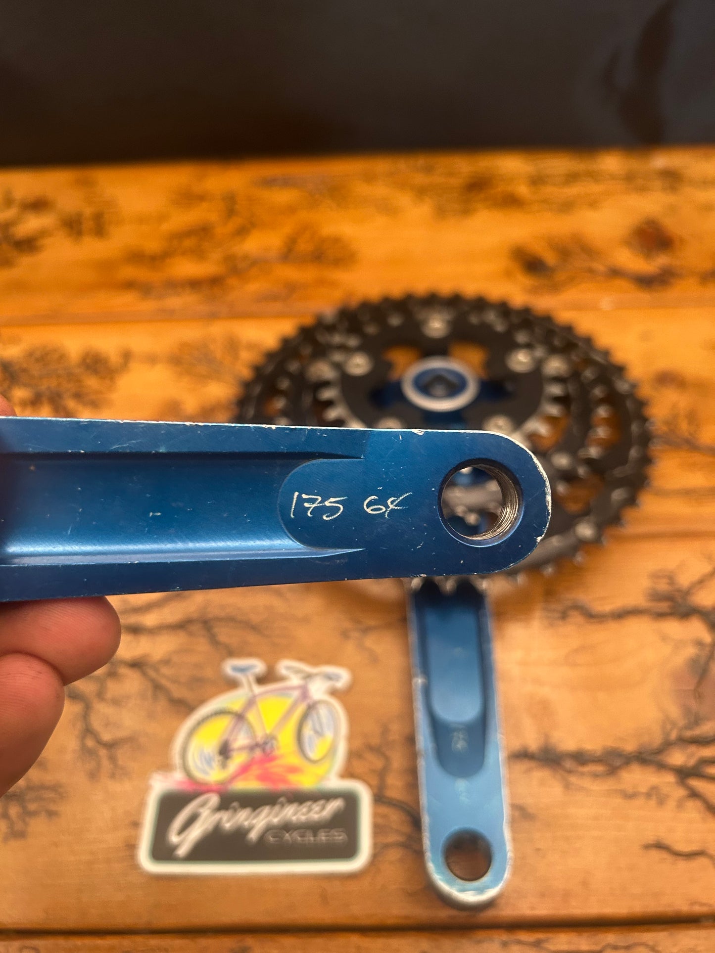 Raceface Turbine LP 46/34/24 175mm Blue Anodized Crankset
