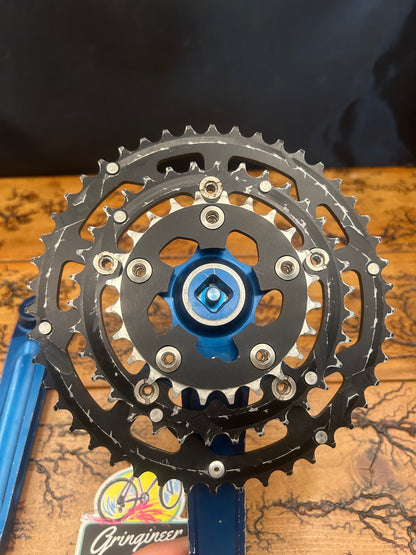 Raceface Turbine LP 46/34/24 175mm Blue Anodized Crankset