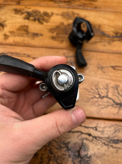 Shimano Deore XT Deer Head SL-M700 Black Thumb Shifters