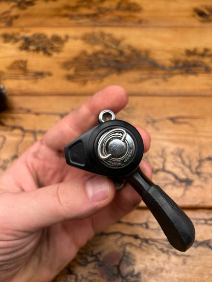 Shimano Deore XT Deer Head SL-M700 Black Thumb Shifters