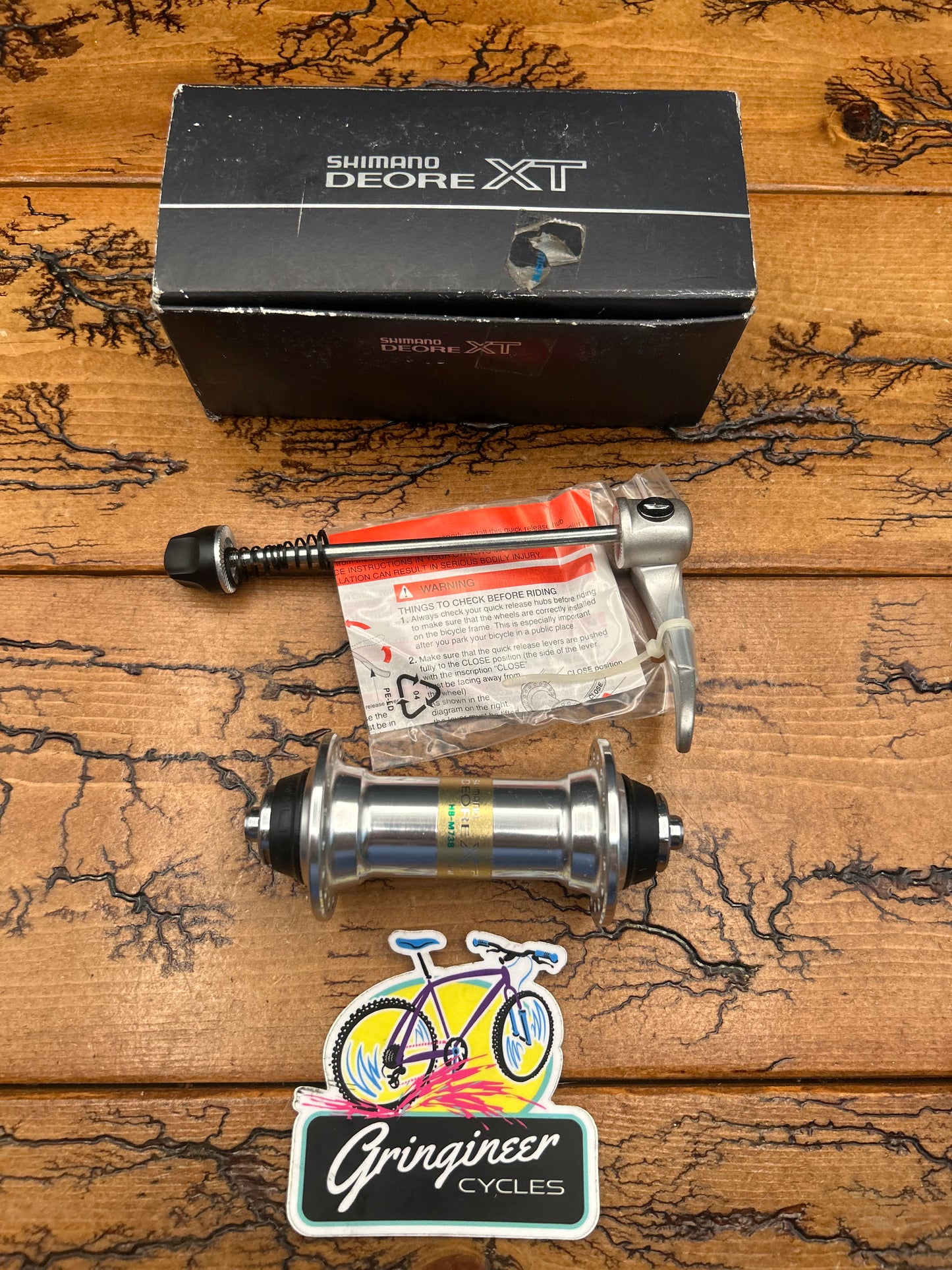 Shimano Deore XT HB-M738 32 Hole Front Hub NOS
