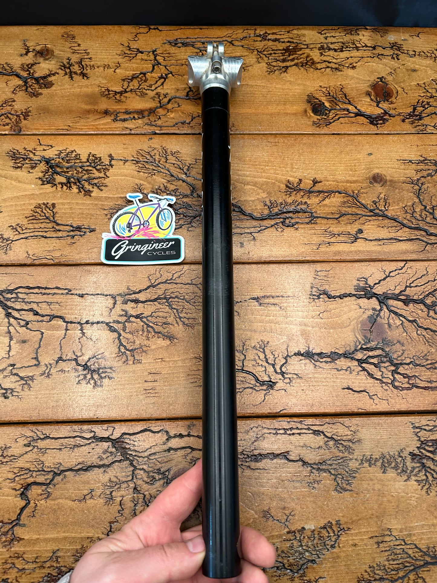 Syncros 26.8mm x 425mm Black Seatpost