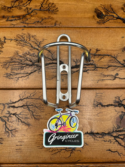 Elite Ciussi Silver Water Bottle Cage