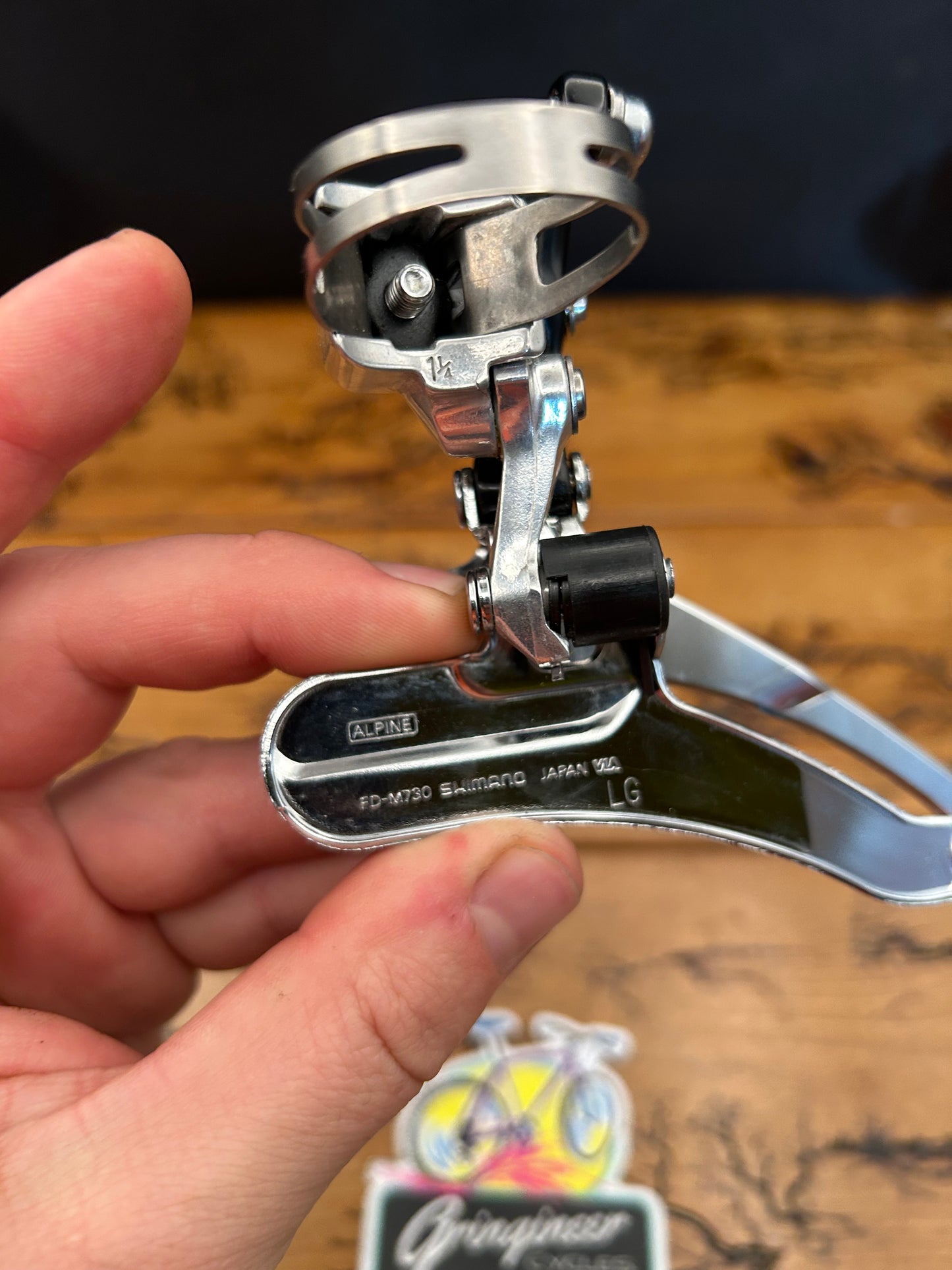 Shimano Deore XT FD-M730 31.8mm Band Clamp Front Derailleur NOS