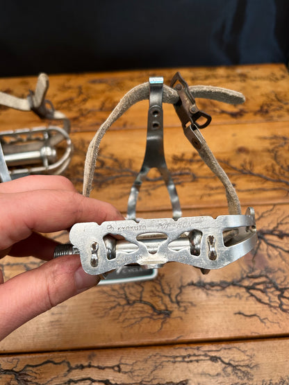 Kyokuto Top Run Pedals With ALE Toe Cages
