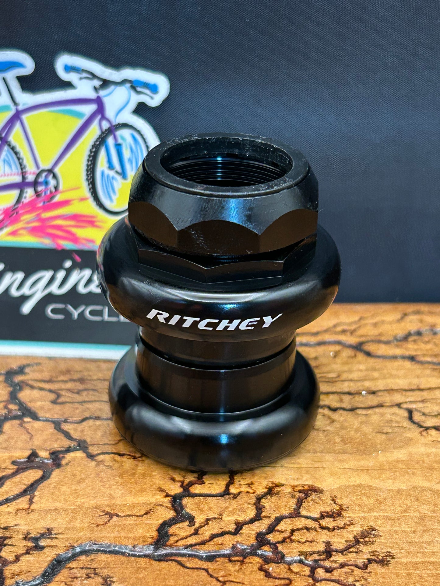 Ritchey RL1 Black 1 1/8 Inch Threaded Headset New