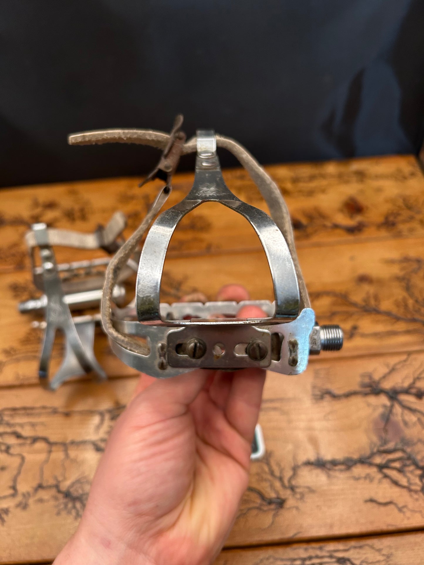 Kyokuto Top Run Pedals With ALE Toe Cages