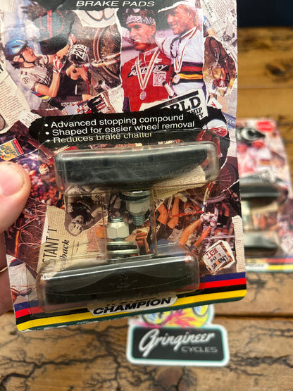 Ritchey Logic World Champion Cantilever Threaded Brake Pads Set of 4 NOS