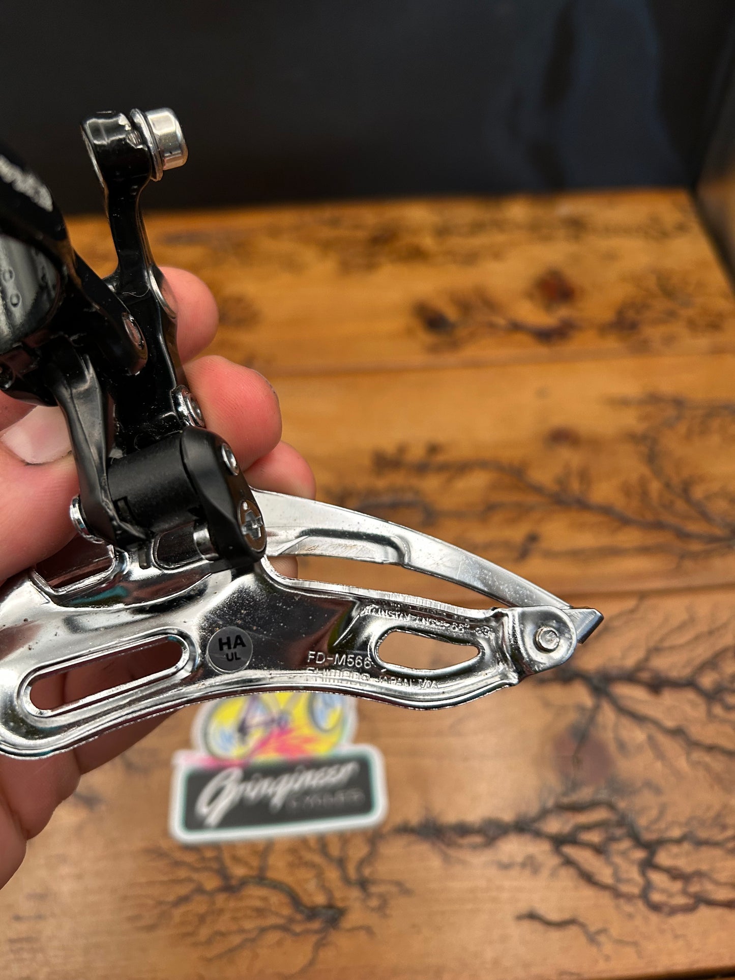 Deore LX FD-M566 28.6mm Bottom Pull Front Derailleur