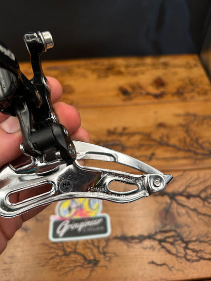 Deore LX FD-M566 28.6mm Bottom Pull Front Derailleur