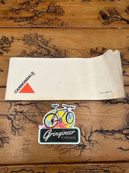 1974 Cannondale Catalog