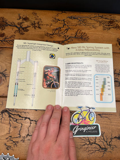 1998 Rock Shox Catalog