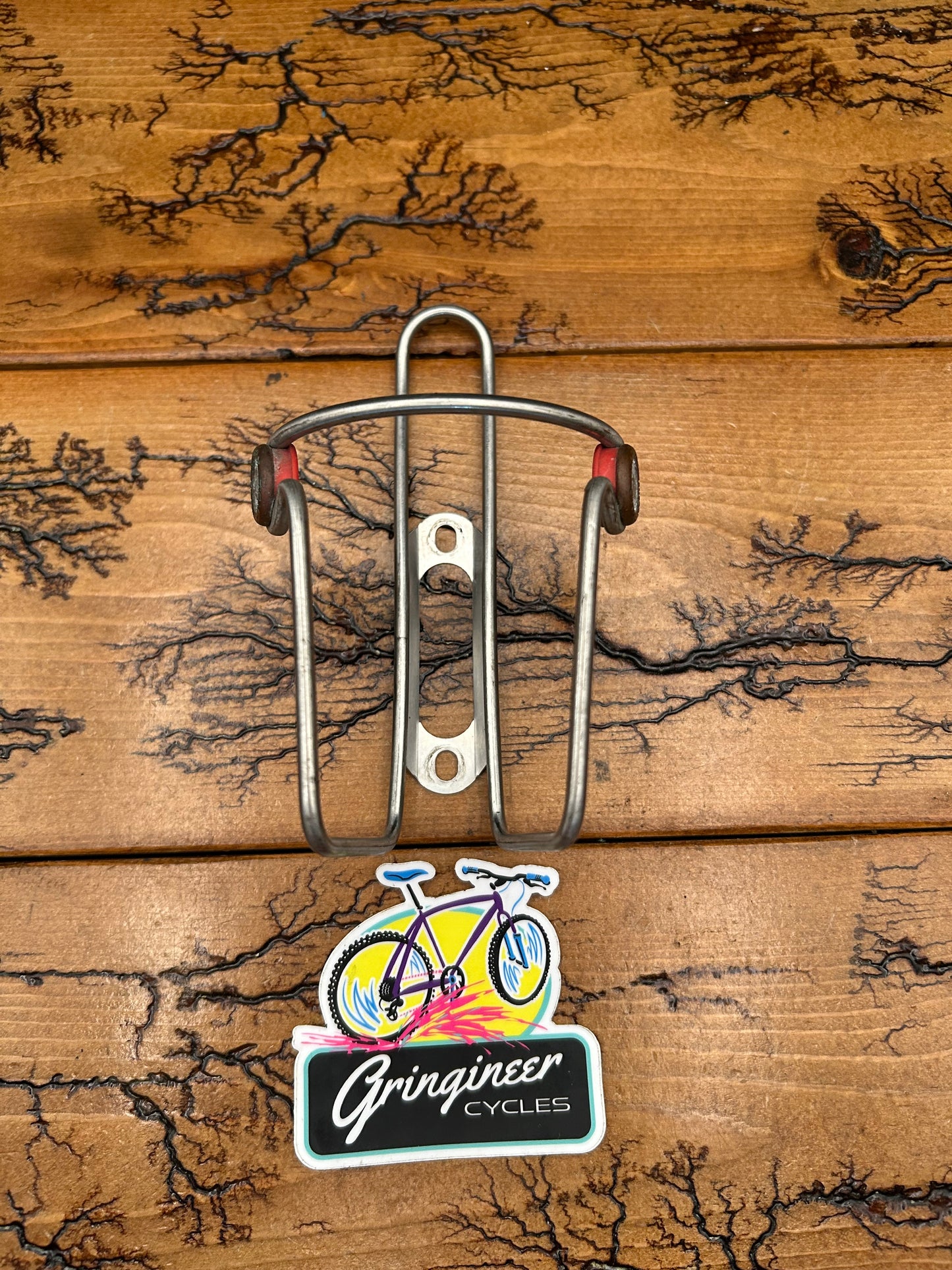 Elite Ciussi Inox Stainless Steel Water Bottle Cage