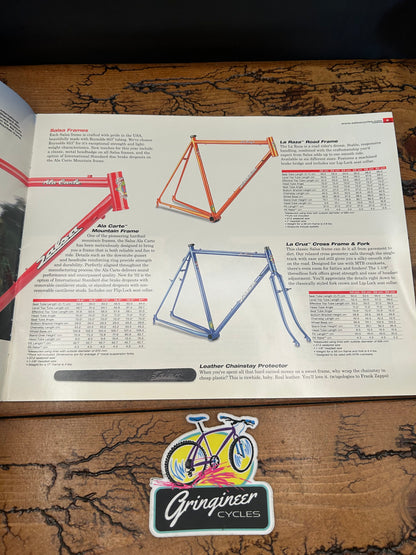 2002 Salsa Cycles Catalog