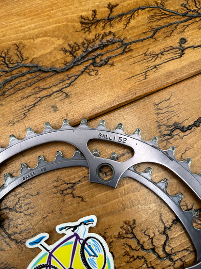 Galli Gray 52/42 Tooth 144 BCD Chainrings