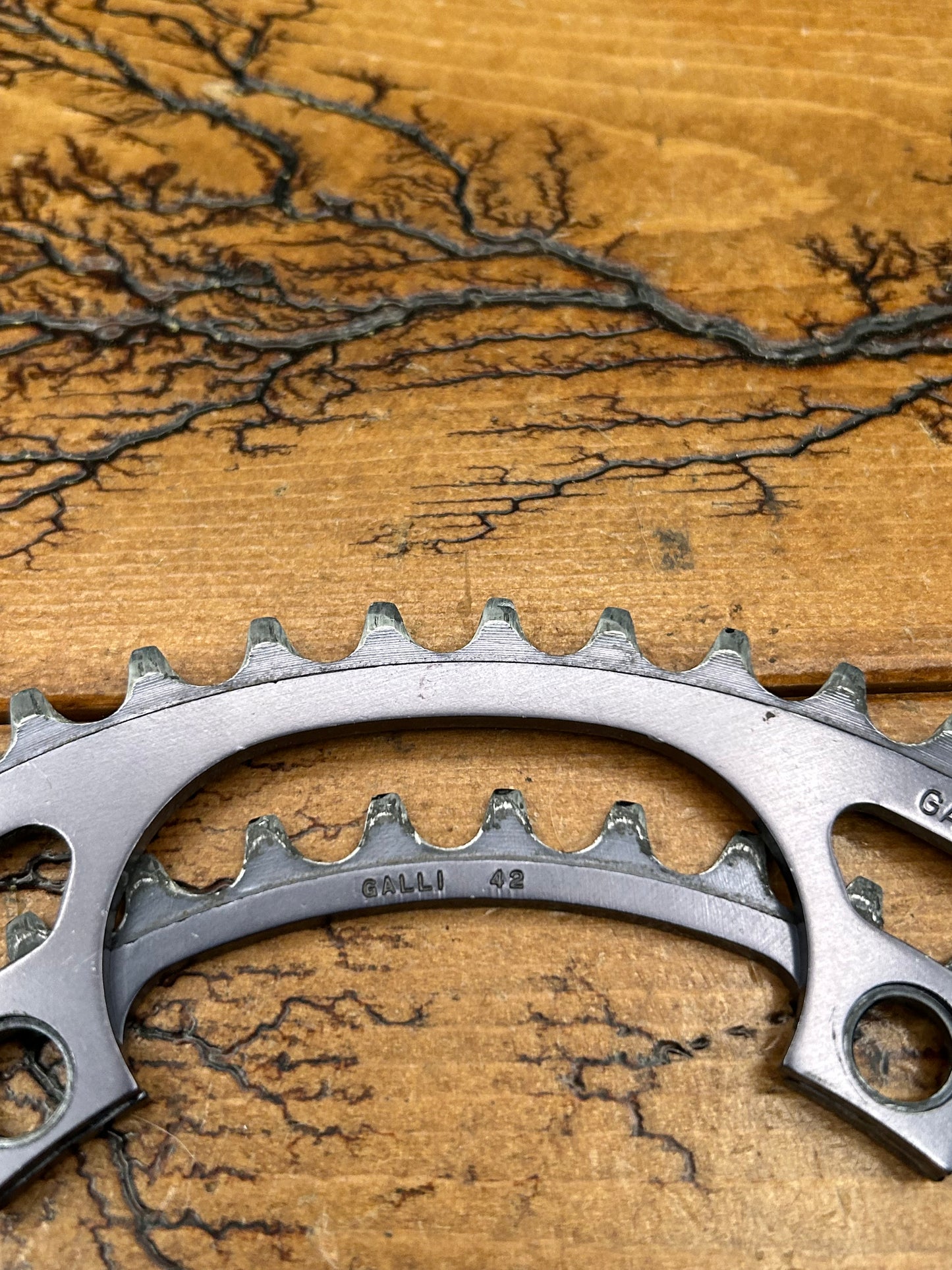 Galli Gray 52/42 Tooth 144 BCD Chainrings