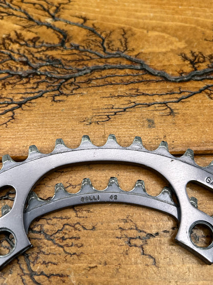 Galli Gray 52/42 Tooth 144 BCD Chainrings
