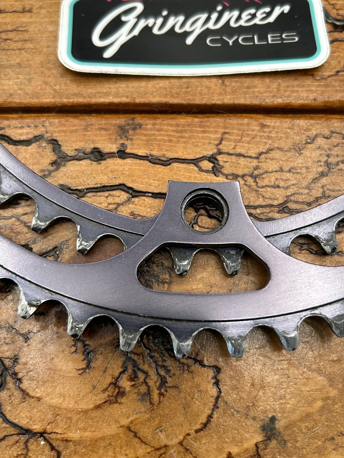 Galli Gray 52/42 Tooth 144 BCD Chainrings