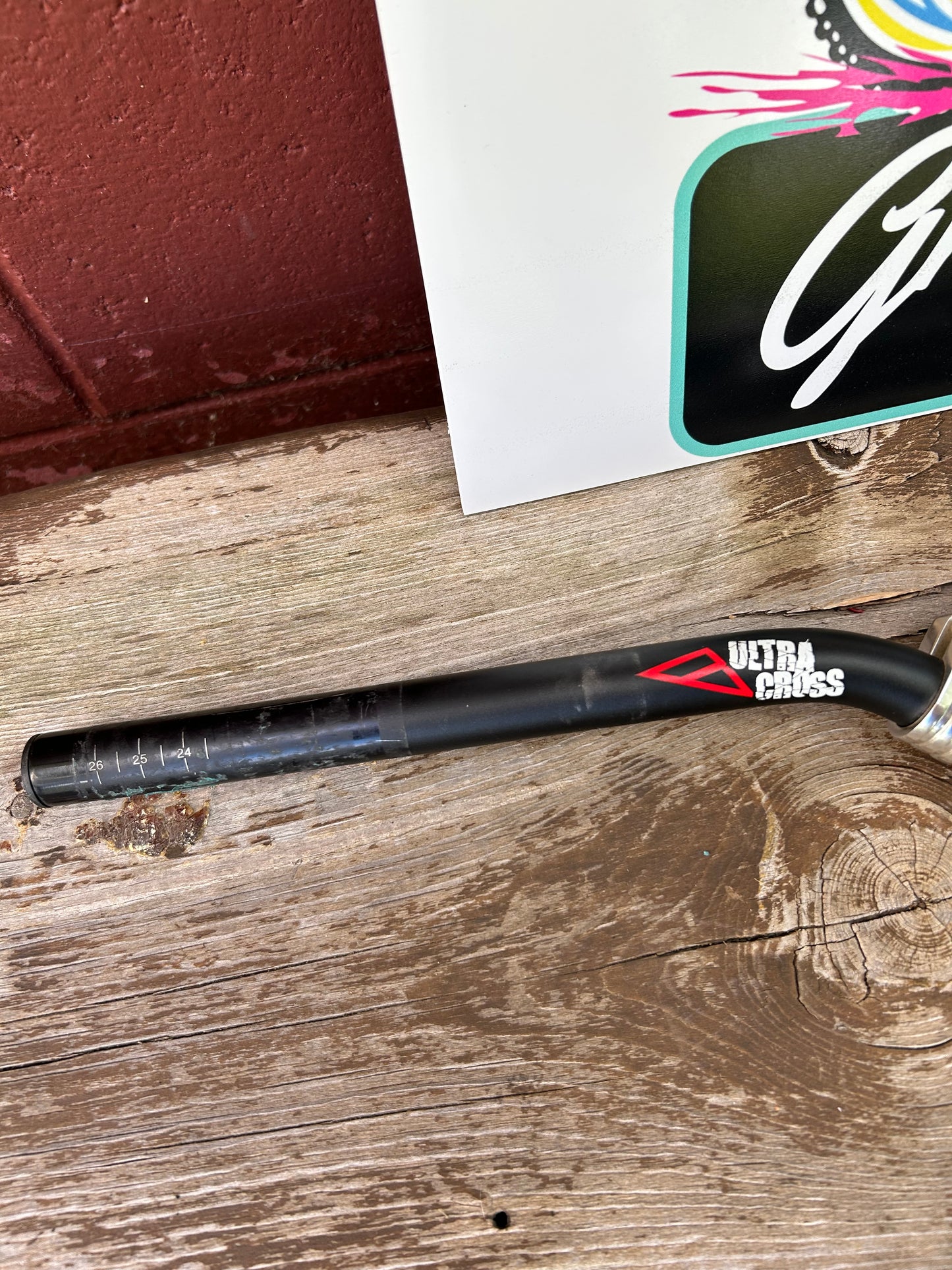 Azonic Ultra Cross 710mm 25.4mm Riser Handlebar