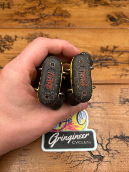 Time ATAC MTB Yellow Clipless Pedals