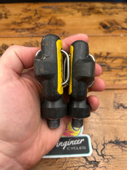 Time ATAC MTB Yellow Clipless Pedals