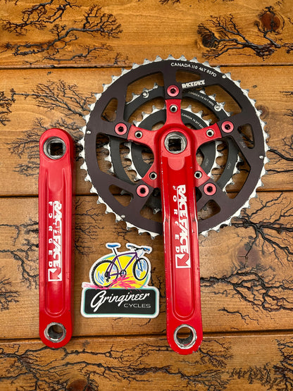 Raceface Turbine LP 46/34/24 Red 170mm Crankset
