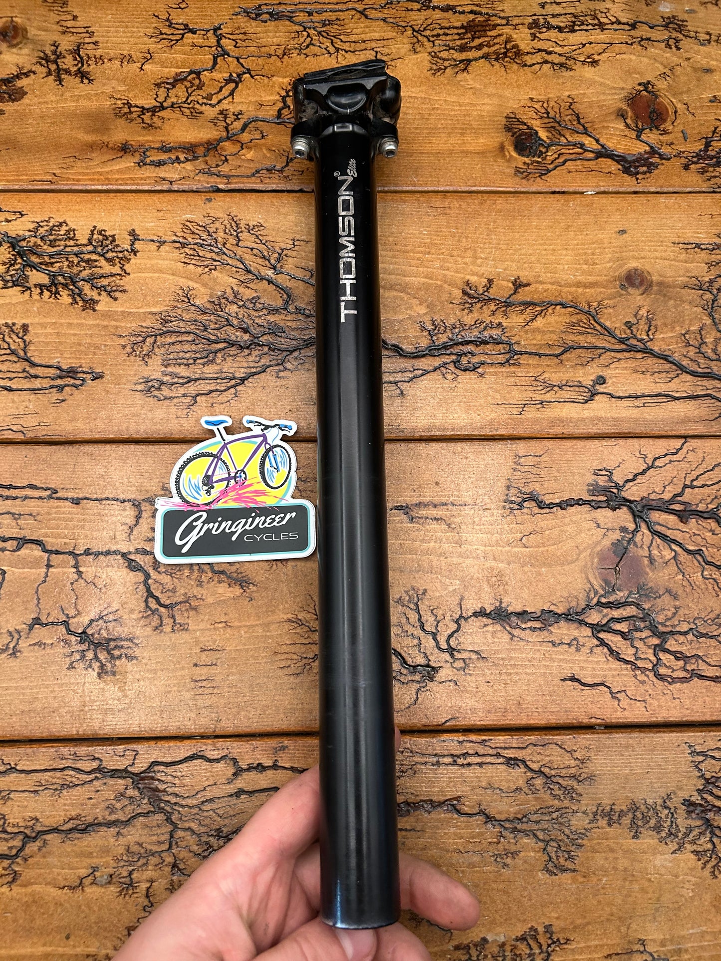 Thomson Elite SP-E128 30.9 x 367mm Black Seatpost