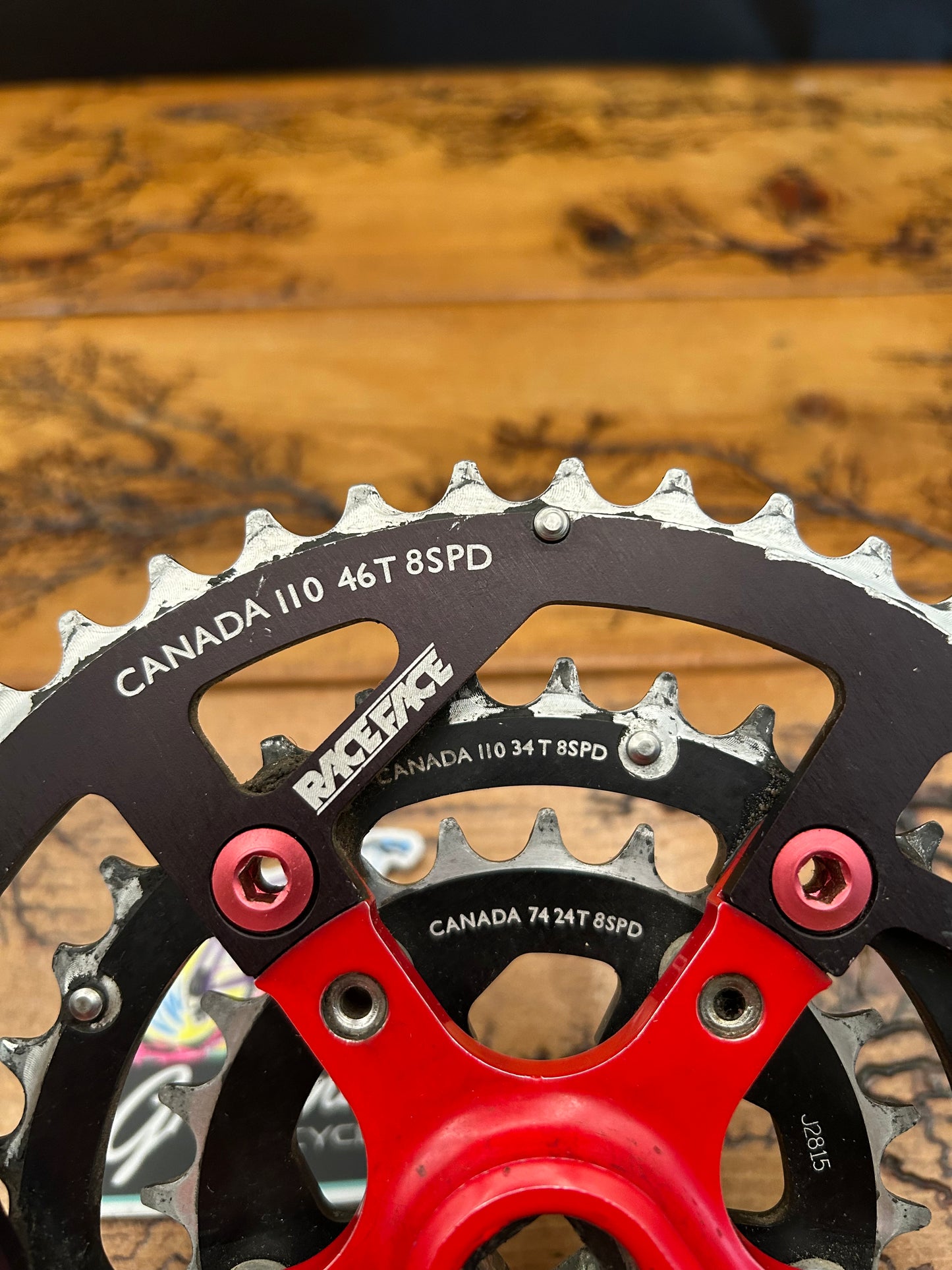 Raceface Turbine LP 46/34/24 Red 170mm Crankset