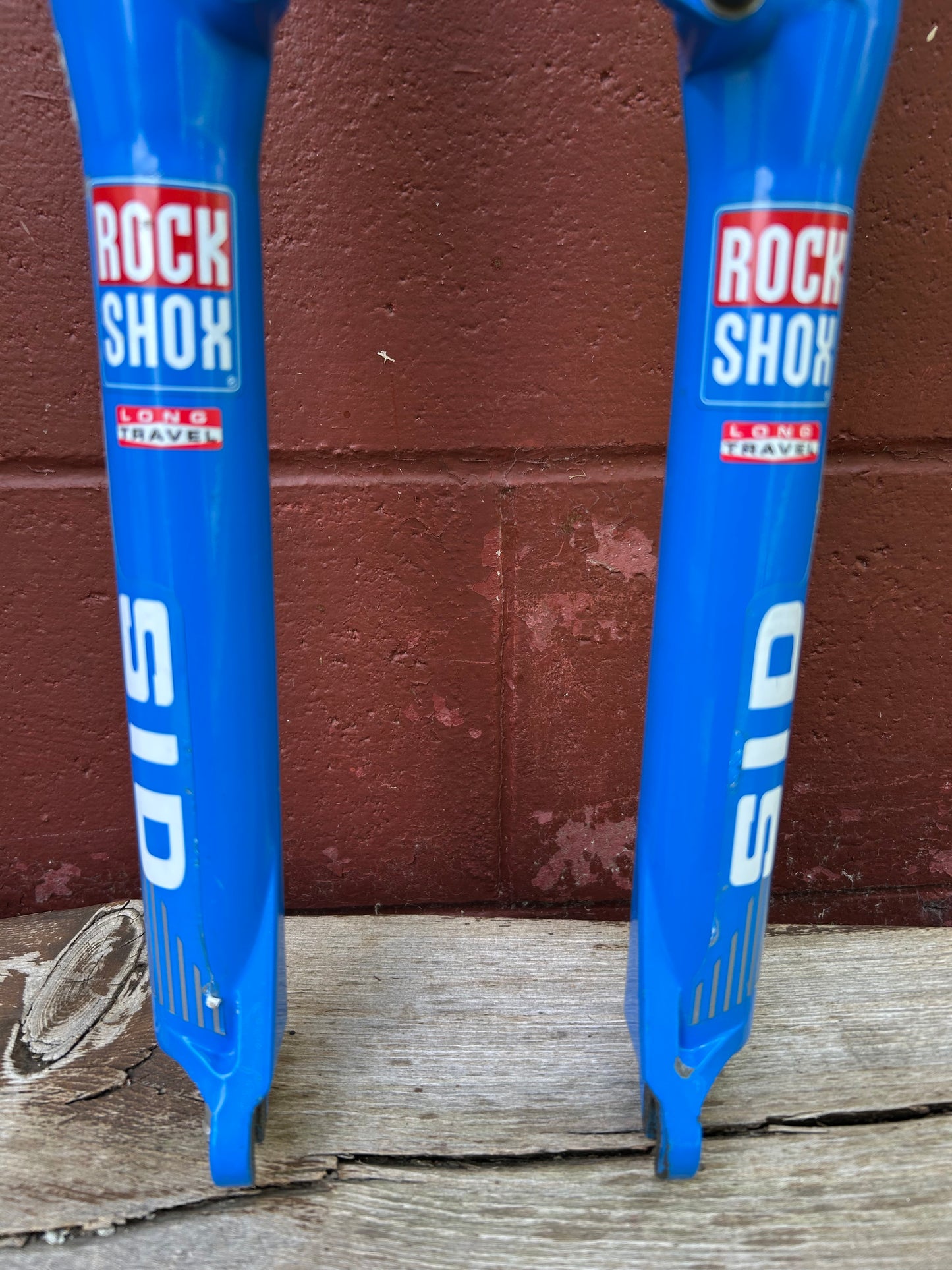 Rock Shox SID Dual Air Long Travel Blue 26" 1 1/8" Threadless Suspension Fork
