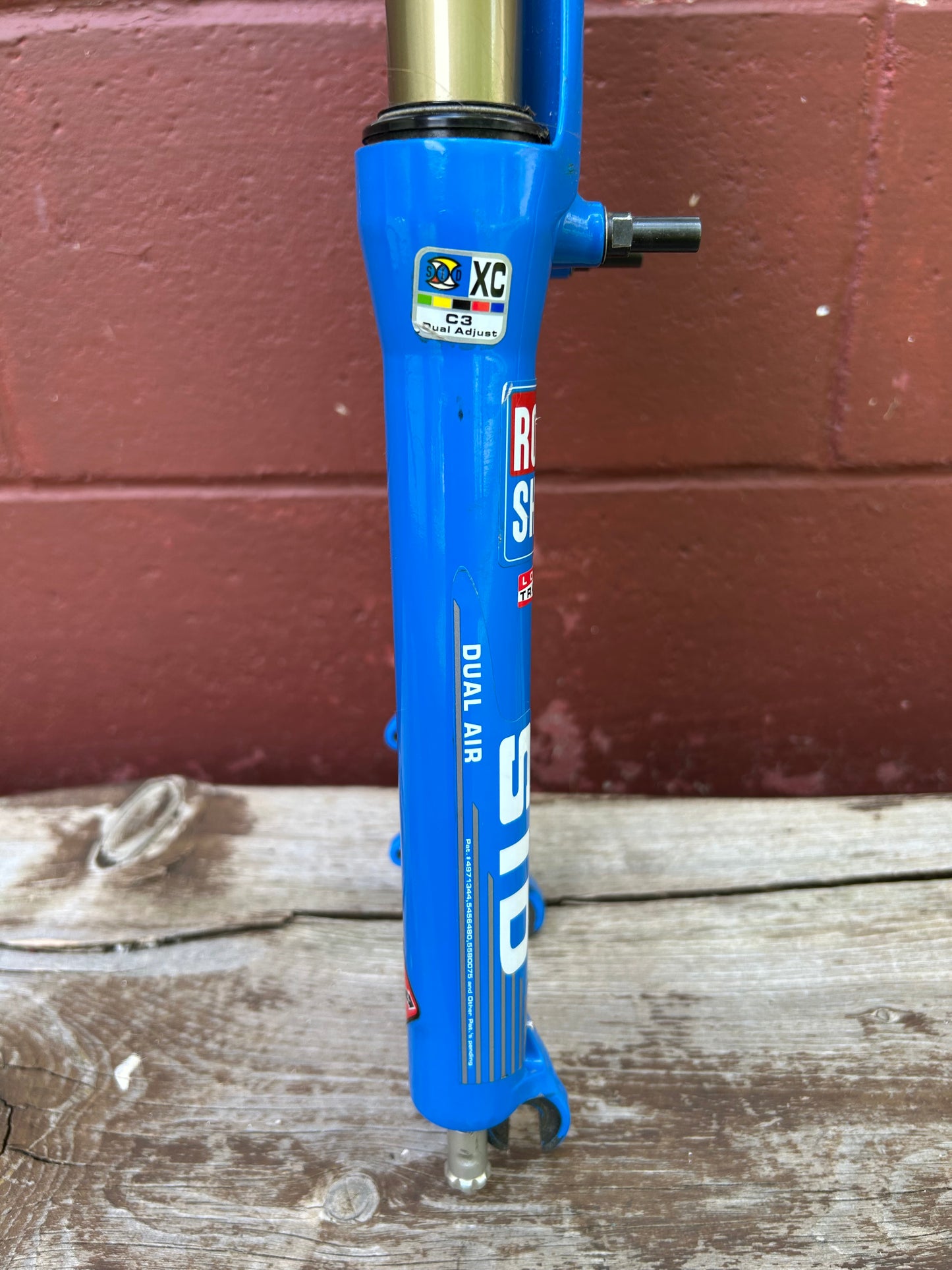 Rock Shox SID Dual Air Long Travel Blue 26" 1 1/8" Threadless Suspension Fork
