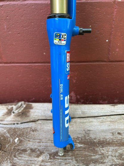 Rock Shox SID Dual Air Long Travel Blue 26" 1 1/8" Threadless Suspension Fork