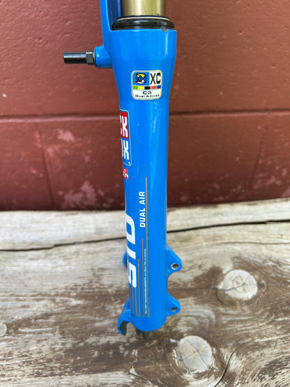 Rock Shox SID Dual Air Long Travel Blue 26" 1 1/8" Threadless Suspension Fork