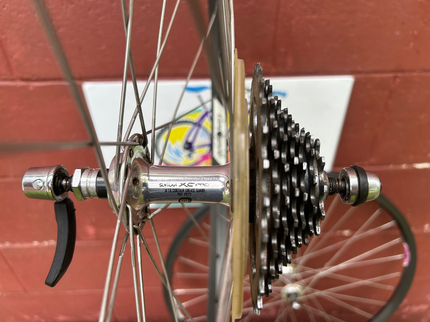 Campagnolo Thorr Suntour XC Pro 26 Inch Wheelset With Cassette