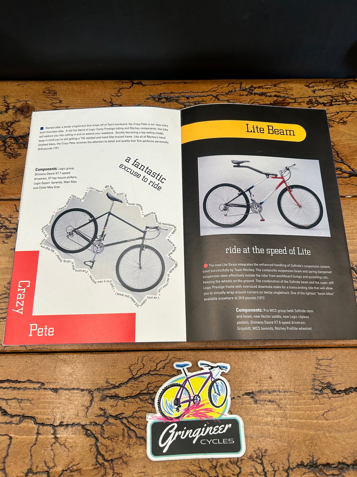 1995 Ritchey Catalog / Poster
