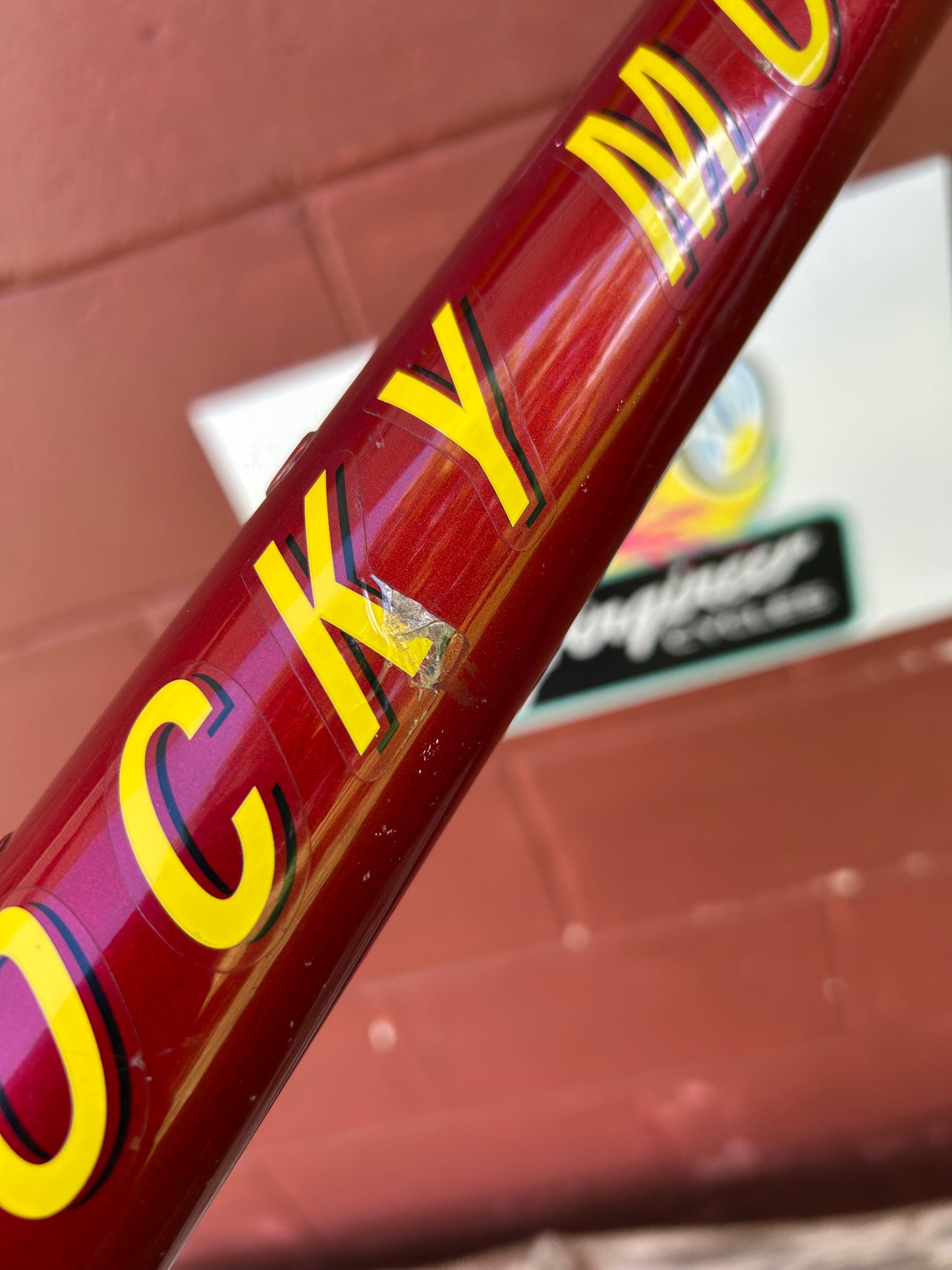 1997 21" Rocky Mountain Vertex T.O. Frame