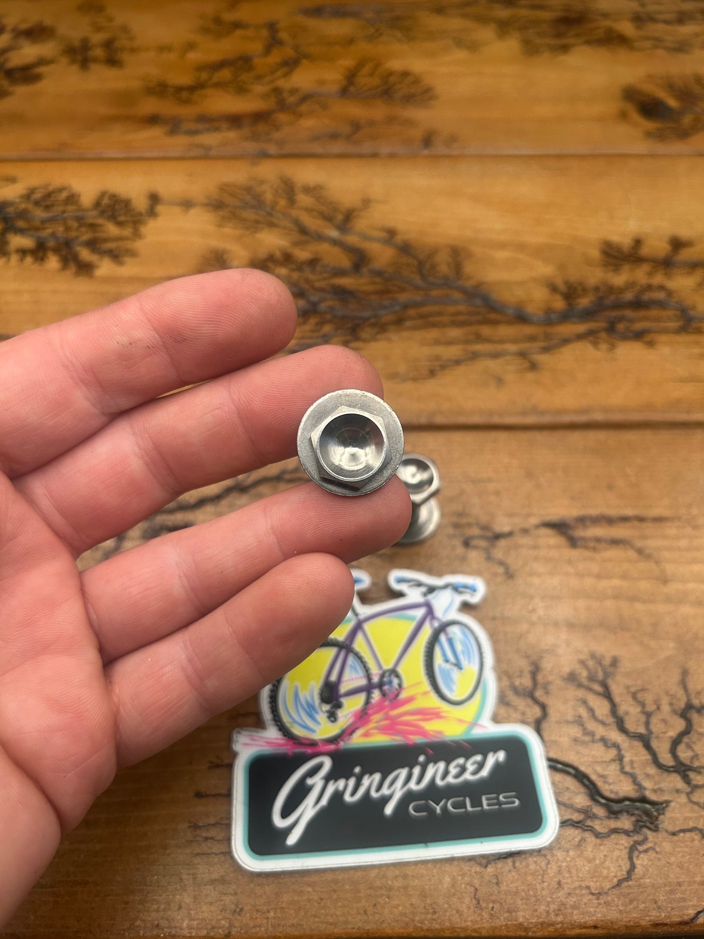 Control Tech Titanium Crank Bolts