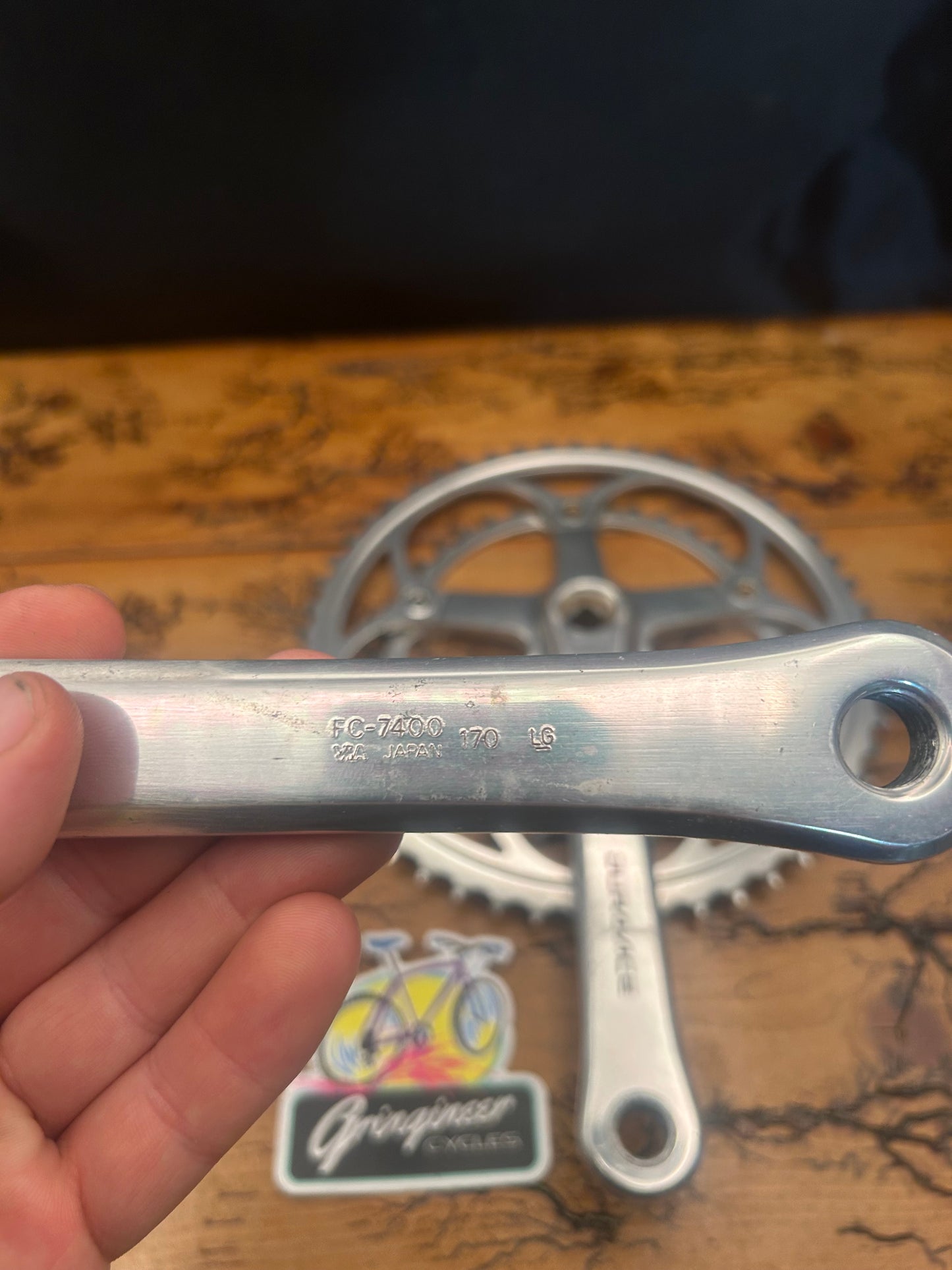 Shimano Dura Ace FC-7400 53/39 170mm Crankset