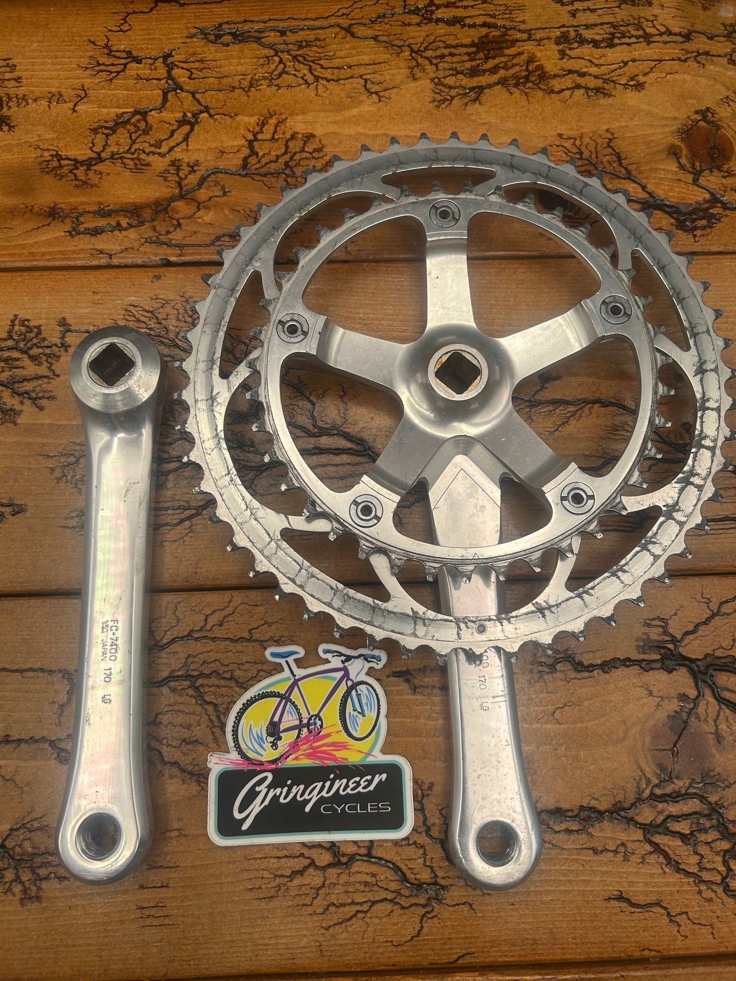 Shimano Dura Ace FC-7400 53/39 170mm Crankset
