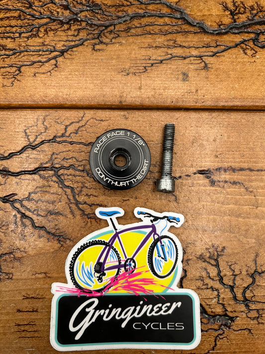 Raceface Dont Hurt The Dirt 1 1/8 Inch Threadless Top Cap